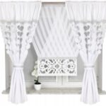 firany bez prasowania ażurowa